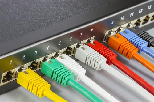 DELTACO F/UTP Cat6 patchkabel, LSZH, 0.3m - Bild 2